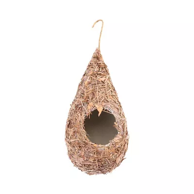  Bird Nest Decor Cages For Cockatiels Simulation Straw Bird's Plant Outdoor • $7.49