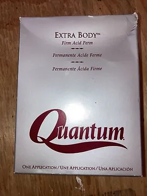 Quantum Extra Body Firm Acid Perm Professional 1 Application • $13