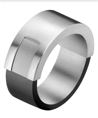 Calvin Klein Jewelry Magnet KJ4DBR2101 Mens Ring Massive • £20