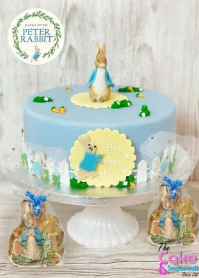 Peter Rabbit Sugar Cake Topper Decoration Cutters Cupcake Jemima Puddle-Duck  • £6.23