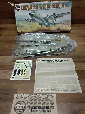 Rare Airfix C-130E/K Hercules Kit 9001 ~ 1/72 ~ Box Is Rough ~ Model Unassembled • $50