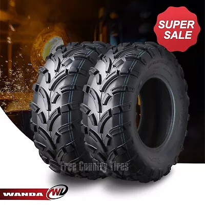 Set Of 2 WANDA ATV UTV Tires 24x10-11 24x10x11 6PR Lite Mud • $157.97