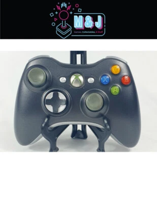 $35.26 • Buy Custom OFFICIAL XBOX 360 Wireless Controller Black And Silver   (Aus Seller)