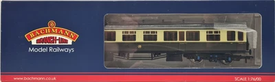 Bachmann 34-051A Collett 60ft 3rd Class Corridor Coach 1127 GWR Shirt Button • £29.99