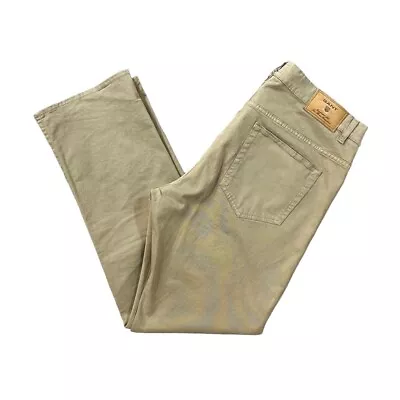 GANT  Jason  Straight Leg Regular Fit Chinos Pants Trousers W36 L32 Brown • £15
