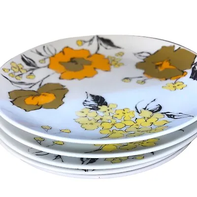 Vintage 1960’s Mikasa Eclipse Calypso 5868 Japan Salad Plates 7.5” Set Of 5 • $48.60