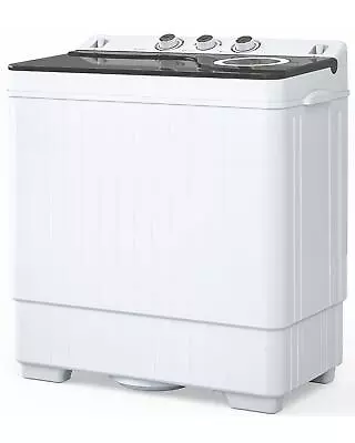 26lbs 420W Home Apartment Washing Machine Twin Tub Laundry Drain Pump Spin New • $162.59