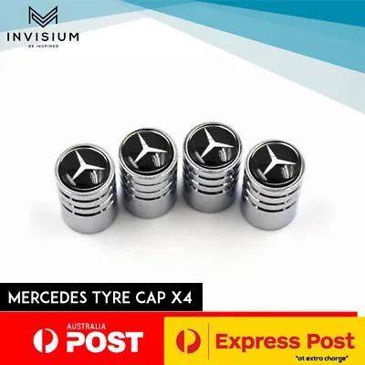 $9.50 • Buy Mercedes-Benz Car Tyre Stems Valve Dust Cover Cap AMG CLA GLE C63 GLE E63 GLA