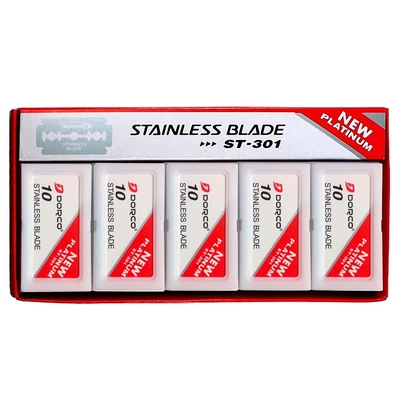$9 • Buy Dorco ST301 Platinum Extra Double Edge Razor Blades 100 Ct
