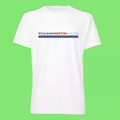 Williams Martini Racing Logo Unisex T-shirt US Size S-5XL • $24.99