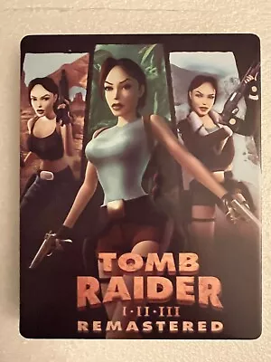 Tomb Raider Trilogy Remastered Custom-Made G2 Steelbook Case PS3 (NO GAME) • $39.93