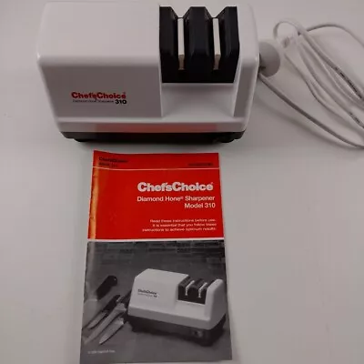 Chef's Choice Diamond Hone Electric Knife Sharpener Model 310 With Instructions • $149.99