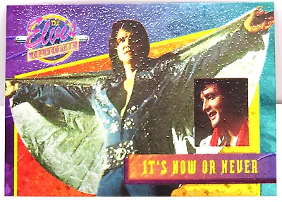 Elvis W/ Aloha Cape 1992 Collection Card #17 Foil Top 10 Hits It's Now Or Never • $14.95