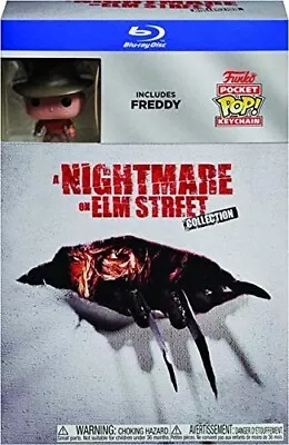 A Nightmare On Elm Street Blu-ray Collection 1-7 (w/Freddy Funko) **NEW/SEALED** • $29.95