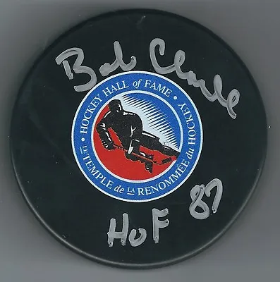AUTOGRAPHED BOBBY CLARKE Hall Of Fame Hockey Puck - W /  COA • $59.99