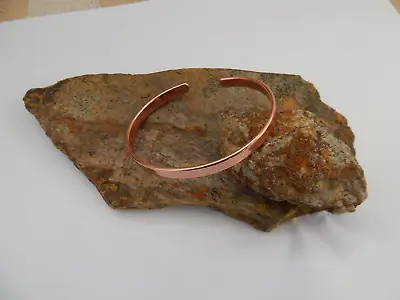 £4.99 • Buy Pure Copper Healing Non Magnetic Pain Relief Thin Band Bracelet/bangle