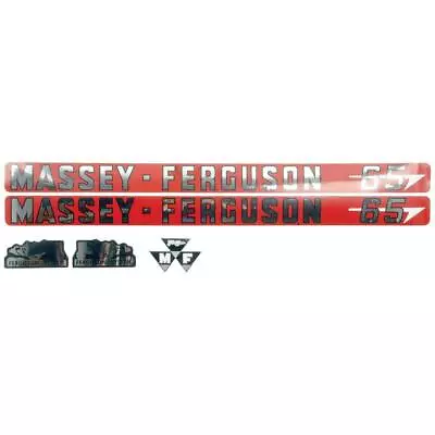 HOOD DECAL SET Fits Massey Ferguson DECALS MF 65 • $33.99