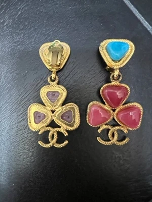 $3900 • Buy Authentic Chanel Earrings - Vintage Antique Jewelry