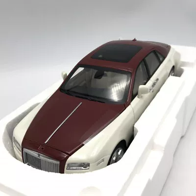 Kyosho 1/18 Rolls Royce Ghost White Red • $359.55