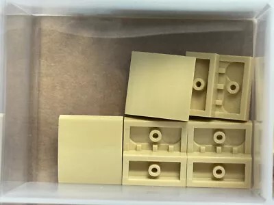 LEGO Parts - Tan Slope Curved 2 X 2 X 2/3 - No 15068 - QTY 5 • $6.95