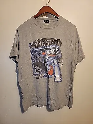 Vintage 2000 Transformers Hasbro Decepticon Leader Megatron Tee - Size L • $50