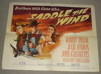 Saddle The Wind Original 1/2sh Movie Poster • $20.78