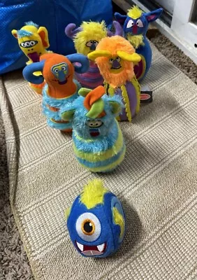 Plush Monster Bowling Set Of 6 Pins & Ball Bag Melissa & Doug  7  • $10.97