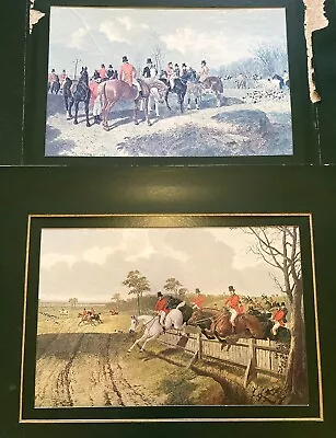 Vintage J.F. Herring Senior Fox Hunting Scenes 2 Prints • £38