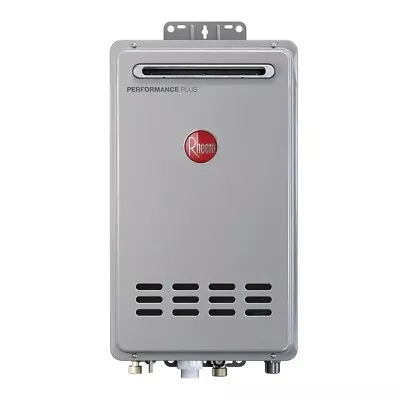 $680 • Buy Rheem Performance Plus Natural Gas 8.4 GPM Outdoor Tankless Water Heater