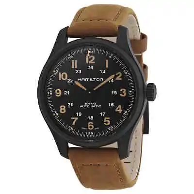 Hamilton Khaki Field Automatic Black Dial Men's Watch H70665533 • $717.30