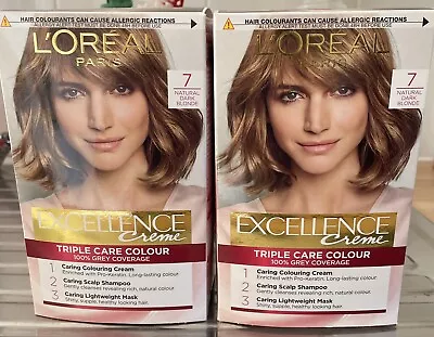 L’Oreal Excellence Crème Hair Dye X 2 • £9