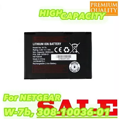 *2024s* New W-7B Battery For Optus 4G Modem Netgear AC790S AC800S AC810S 5200087 • $25.55