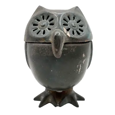 Japanese Owl Lantern Antique Hook Nose Censer Footed Heavy • $128