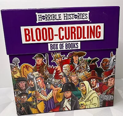 Horrible Histories Blood-Curdling Box Set By Terry Deary - 20 X Paperback Books • £41.31