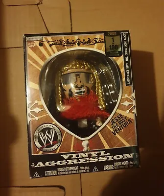 WWE 1/100 Jesse Ventura Figure New York Toy Fair Exclusive Jakks WWE WWF WCW • £25