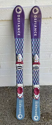 Defiance Puzzle Kid’s  Skis 110 Cm With Rossignol  Bindings • $89.55