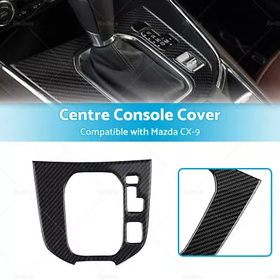 Suitable For Mazda CX-9 16-22 Carbon Fibre Centre Console Gear Shift Cover Frame • $28.99
