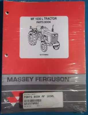 Massey Ferguson Mf-1030-l 1030l Tractor Parts Manual Book Catalog • $39.99