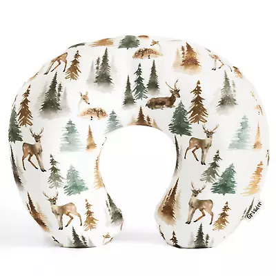GRSSDER Nursing Pillow Cover Stretchy Minky Removable Nursing Covers For Ultra • $20.56