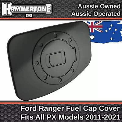 $29.99 • Buy ROUND MATTE BLACK FUEL CAP COVER- Accessories For Ford Ranger PX PX2 PX3 2011-21