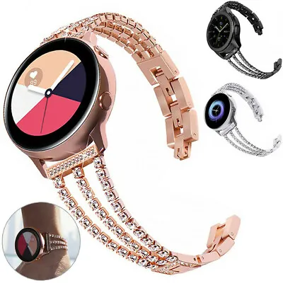 Girl Women For Samsung Galaxy Watch 5/4/3/Active 2 Band Diamond Bling Strap • $20.23