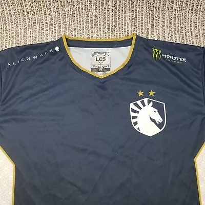 $44.99 • Buy 2019 TEAM LIQUID League Of Legends Onstage ESport Jersey - XL Navy - Alienware
