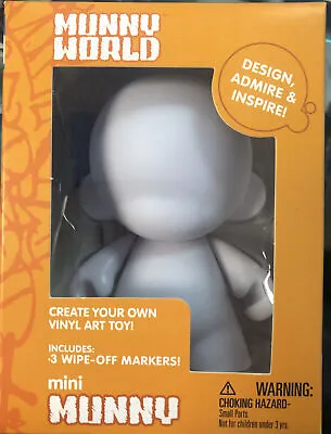 Kidrobot MUNNY World 4  Reusable MUNNY Create Your Own 3 Wipe Off Markers NEW • $7