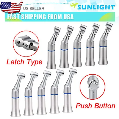 Dental Slow Low Speed Handpiece E-type Push Button/ Latch Contra-Angle NSK Style • $87.49