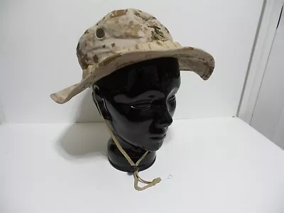 Sekri Usmc Combat Boonie Cover Field Mccuu Desert Marpat Ega Size Medium Usgi • $0.99