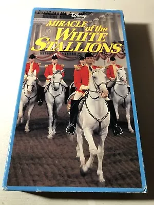 Miracle Of The White Stallions (1963) VHS Disney War Adventure Drama • $4.99