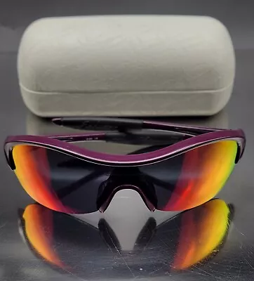 RARE Oakley  Endure Pace Sunglasses 09-800 Damson Purple Red Iridium VGC!  • $169