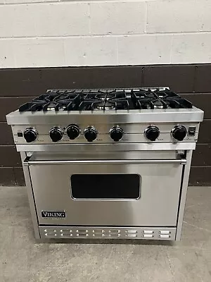 VIKING VGIC3676BSS - 36  Professional All Gas Range Oven 6 Burner Stainless • $3500