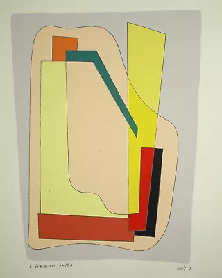 Luigi Veronesi (1908-1998) Print Original Art Modern Modernism Abstract • $227.96