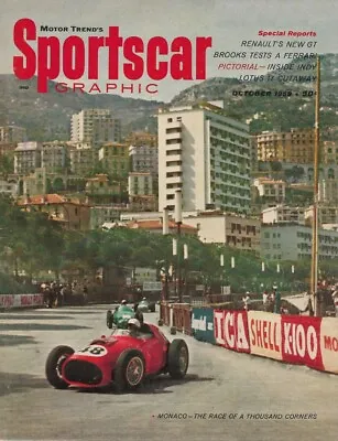 Sports Car Graphic 1959 Oct - Lotus 17 Ken Miles Voisin H-a 3000 • $19.95